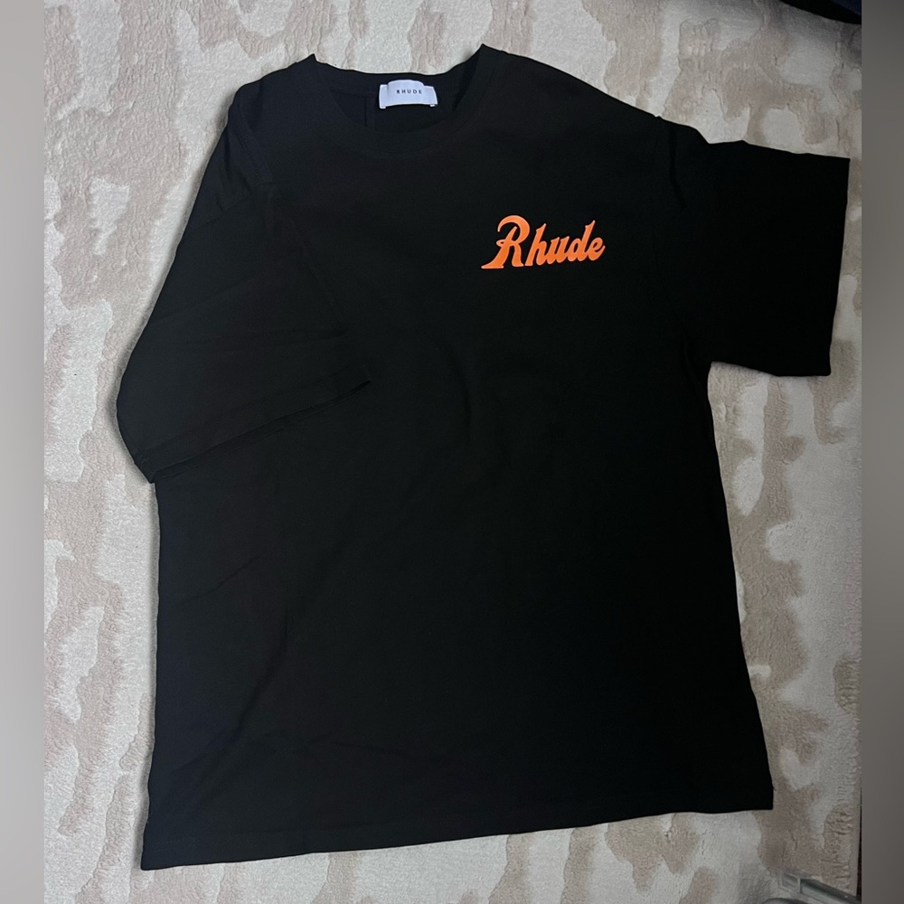 Mens RHUDE AUTHORIZED SALES AND SERVICE TEE